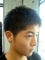 中学生 男子 髪型 ミディアム