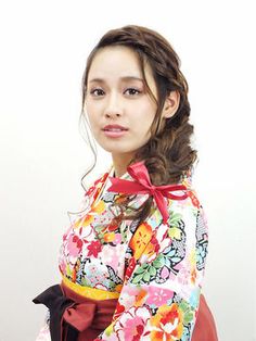 小学生 卒業式 袴 髪型 ロング