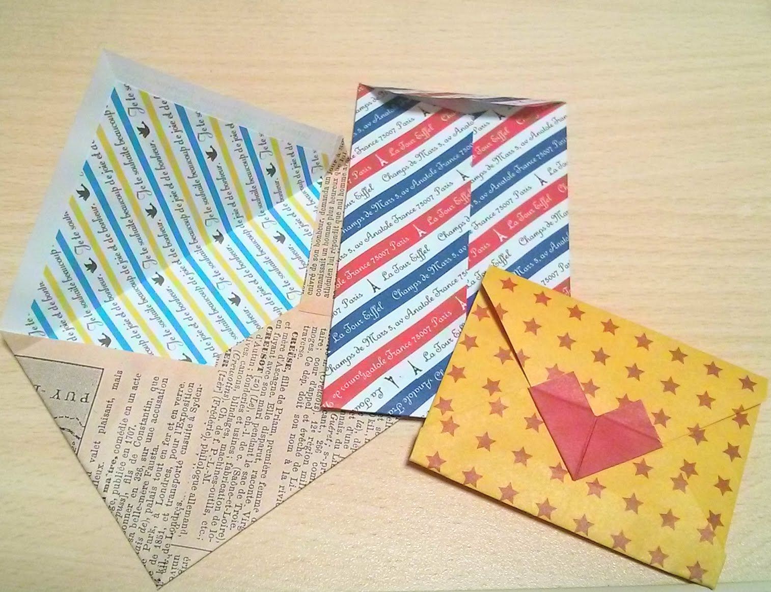 手紙 封筒 可愛い 作り方