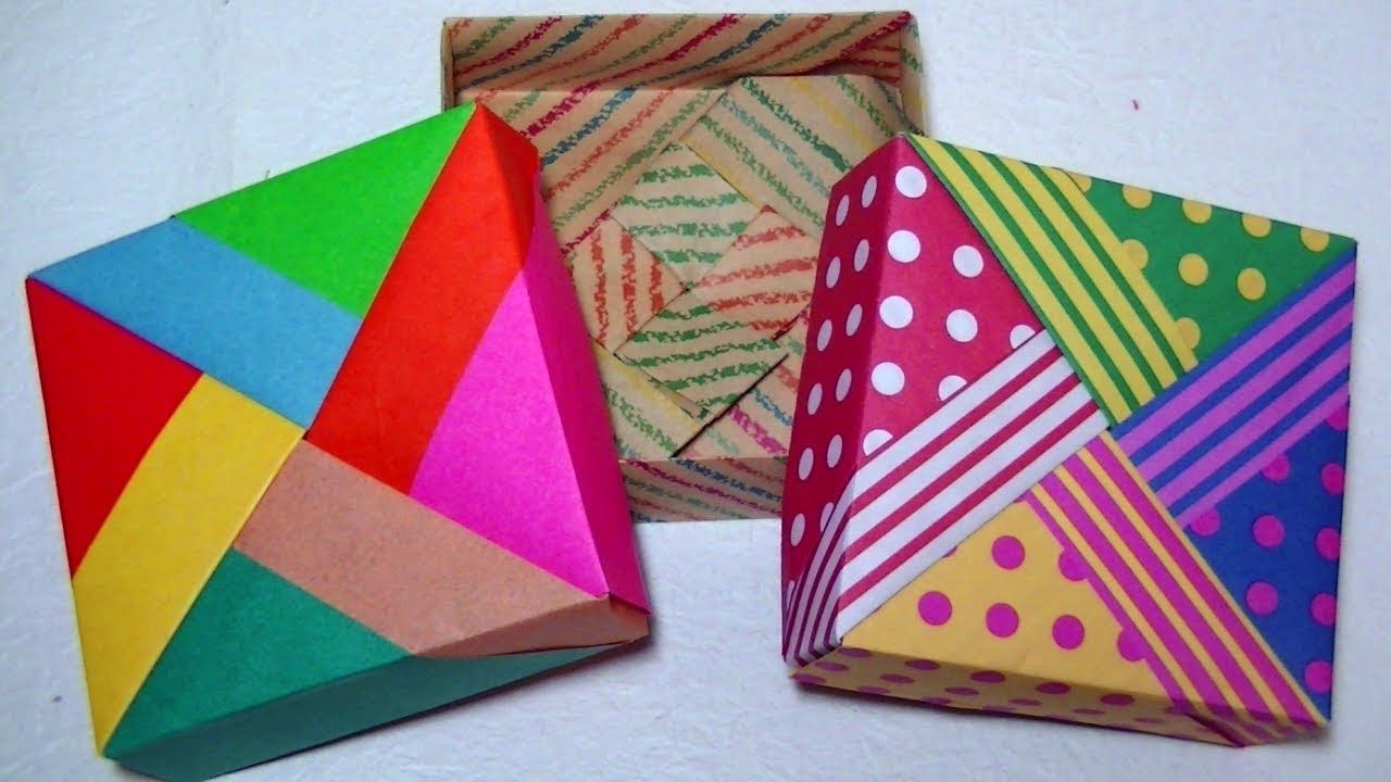 折り紙 難しい 一枚 箱