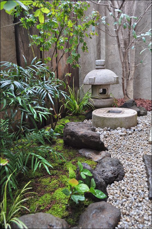 日本 庭園 屋