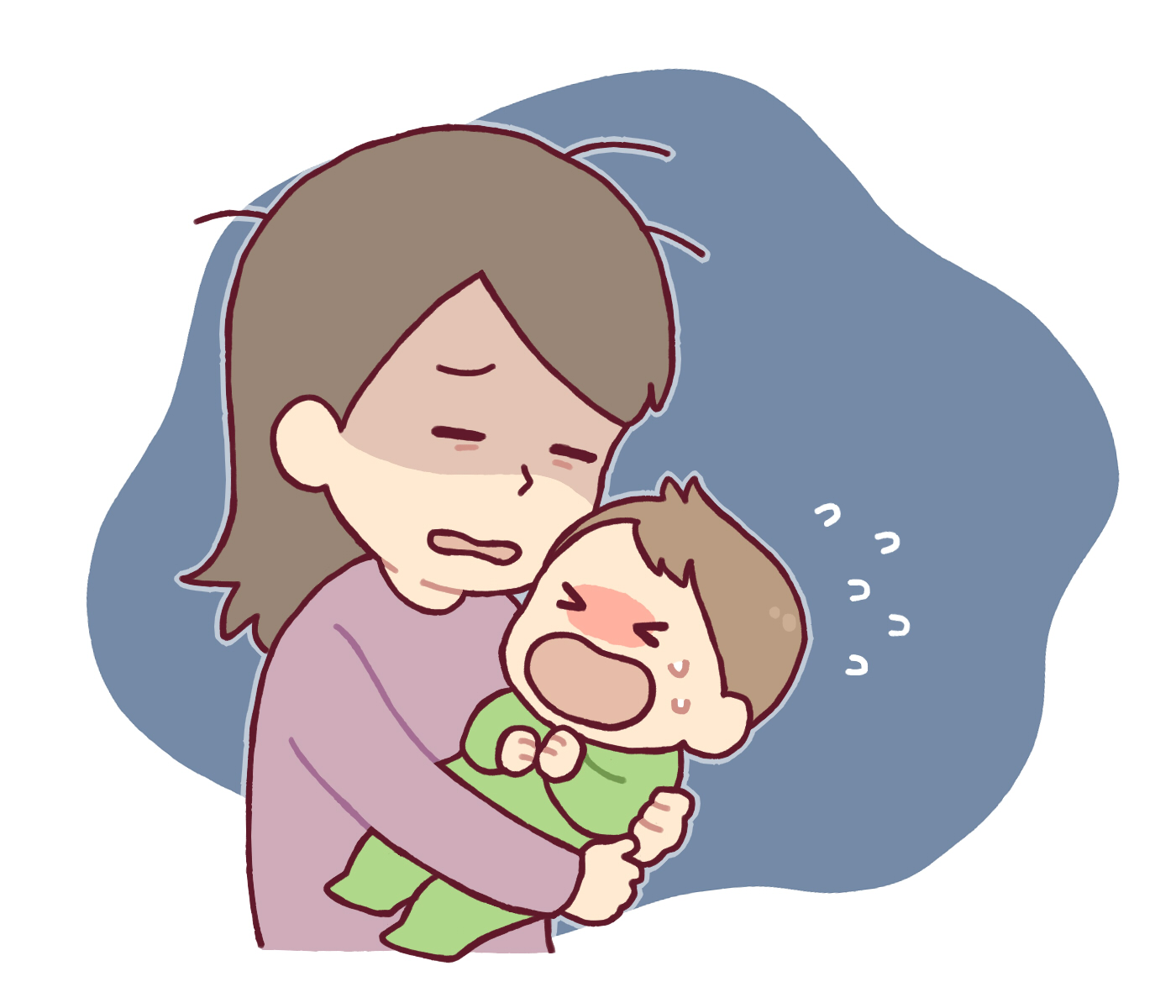 赤ちゃん 泣い て 寝 ない