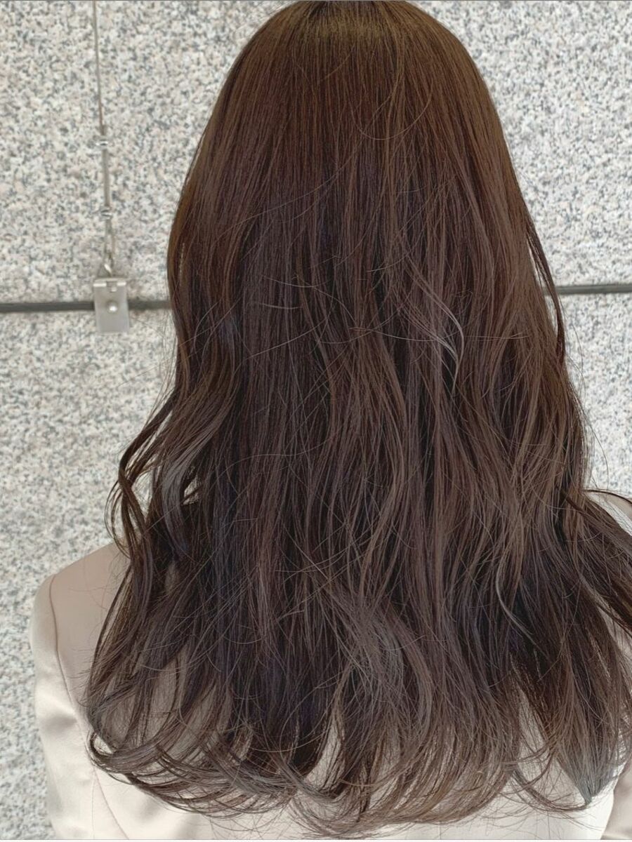 韓国風髪型 ロング