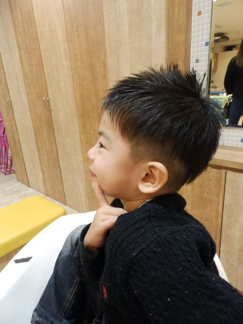 2歳児 男児 髪型