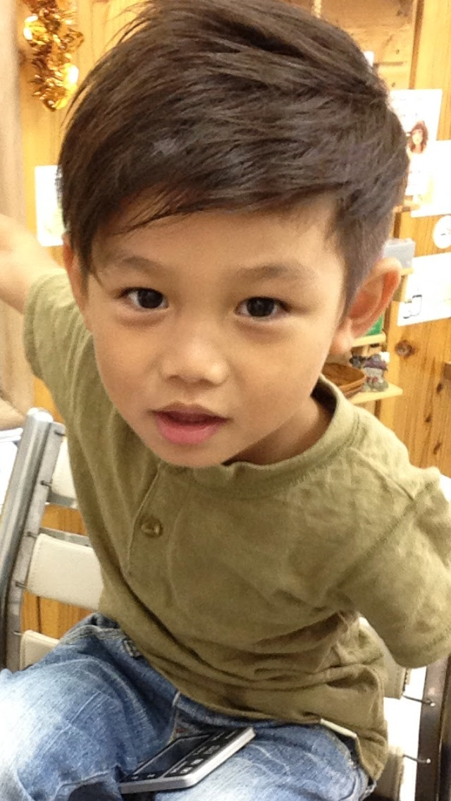 4歳 男の子 髪型 ベリーショート